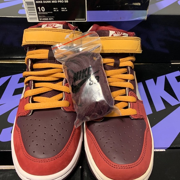 Nike SB Dunk Mid Vapor Sz 10 DS SUPER RARE 2007 🔥 - Picture 4 of 4